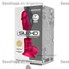 Dildo Rosa Premium Real Skin Model 1 de 18 centimetros con ventosa